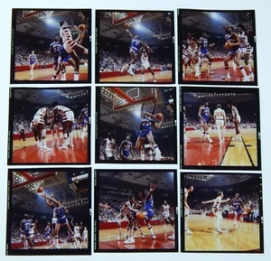 38 - Lote Transparencias Color Baloncesto Hombre Connecticut vs Syracuse Años 70 - Imagen 1 de 5