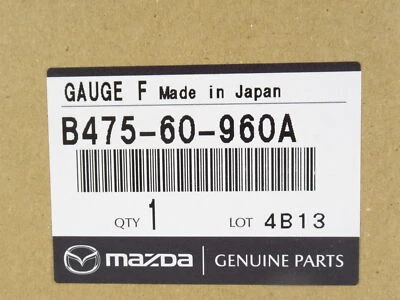 Genuine OEM Mazda B475-60-960A Fuel Gauge Sending Unit 1990-91 323  1992-95 MX-3 - Image 1 of 4