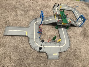 hot wheels world america's highway playset