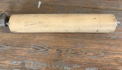 MOTOR DE TAMBOR VAN DER GRAAF E221990 TM127A25-805 29""L X 5""D CON RECUBRIMIENTO DE GOMA Foto 1 de 4