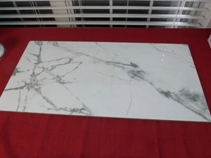 Avalon 12 in. x 24 in Matte Porcelain Marble Look Floor and Wall Tile (16 sq. f - Picture 1 of 13