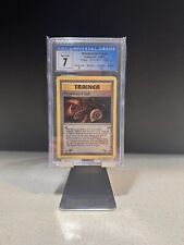 Graded PSA 7 MYSTERIOUS FOSSIL #62 1999 Pokemon Fossil 1ST EDITION MINT