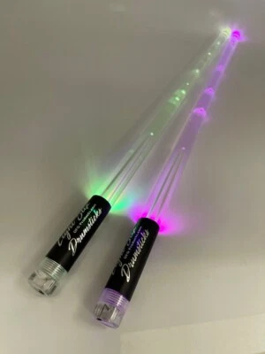 LP Light Up Color Changing LED Drumsticks USB Rechargable