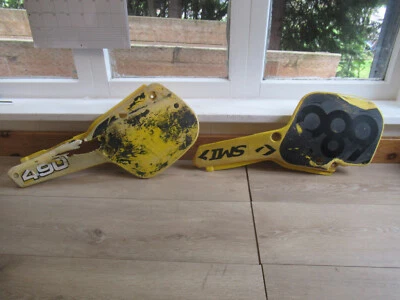 YZ 490 YAMAHA # 1982 YZ 490 1982 SIDE COVERS - Image 1 of 4