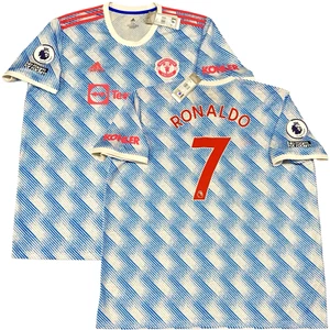 2021/22 Manchester United Away Jersey #7 Ronaldo 3XL Adidas Premier League NEW - Picture 1 of 19