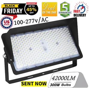 LED Stadium Flood Lights 1500W Equivalent 39000LM Super Bright LED Arena Lights - Picture 1 of 16