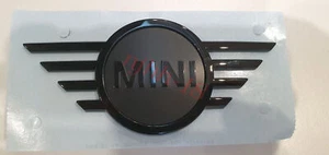 FOR Brand New Genuine MINI F55 F56 F57 Piano Black Rear Wing Badge 51149880866 - Picture 1 of 2