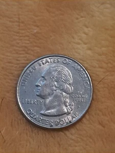 Original 1999 Rare Georgia State Quarter-Error-P MINT MARK-RARE - Picture 1 of 2