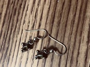 Womens 925 Sterling Silver Elegant Teardrop Charm Fashion Earrings #E18 - Picture 1 of 4