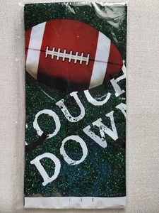 Football  Party Table Cover Plastic 54" x 84"  - Picture 1 of 6