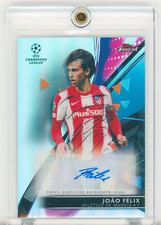 Joao Felix 2021-22 Topps Finest UEFA Champions League Refractor Auto