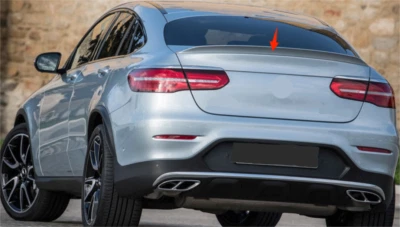 Unpainted Rear Spoiler Wing For 16-21 Mercedes Benz GLC200 300 260 GLC43 Coupe Foto 1 de 4