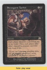 2002 Magic: The Gathering - Onslaught Strongarm Tactics #173 READ 0b5