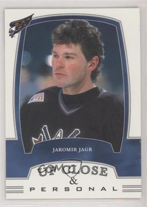 2002-03 ITG Be A Player First Edition Up Close & Personal Jaromir Jagr #310