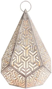 LED-Laterne Pyramide Flammeneffekt Exotische Lichteffekte drinnen Deko B-WARE - Bild 1 von 1