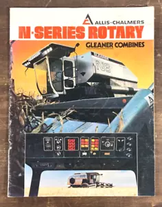 Allis-Chalmers N-Series Rotary Gleaner Combines 1979 Dealer Sales Brochure - Picture 1 of 4