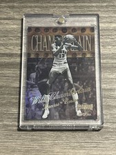 2012-13 FLEER RETRO METAL UNIVERSE PRECIOUS GEMS PMG #30/50 WILT CHAMBERLAIN