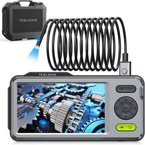Teslong 5mm Borescope Inspection Camera 1080P Dual Lens with 5 Inch IPS Screen - Picture 1 of 9