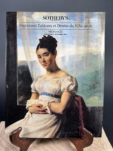 Sotheby's Monaco Tableaux et Dessins du XIXe siecle 3 December 1989 catalog - Picture 1 of 3