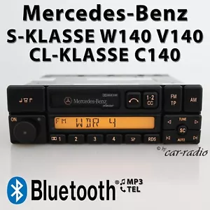 Genuine Mercedes W140 Radio Classic BE1150 Bluetooth Radio MP3 CL S Class C140 - Picture 1 of 9