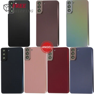 后玻璃保护套 + 相机镜头 适用于三星 Galaxy S20 S21 S22 23 +Plus Ultra FE — 第 1/4 张图片