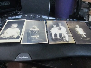 LOT 0F 12 antike RPPC entzückende BABYS, KINDER POSTKARTEN, UNGEBRAUCHT 1917-1930 - Bild 1 von 6