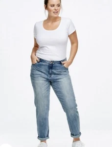 Dex Plus size jeans Zoe High Rise 22 Color Blue - Picture 1 of 6