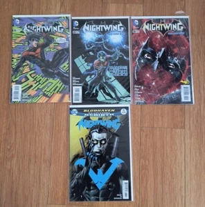 Lotto 4 numeri vari DC Comics Nightwing - Foto 1 di 3