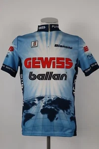 Biemme Blancos Camiseta Ciclismo Cycling Hombre T.M Man Sport Vintage Gewiss - Imagen 1 de 5