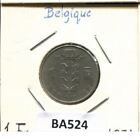 1 FRANC 1971 FRENCH Text BELGIUM Coin #BA524.G