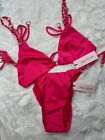 Agent Provocateur Ashia  Pink Bikini Swim Set Ap Size 3