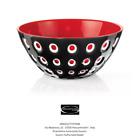 Guzzini - Le Murrine - Salad Bowl / Container  CMS 25 - Black Red White