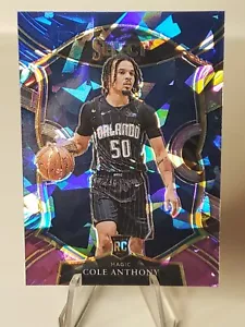 2020-21 Select Cole Anthony Blue White Purple Ice Prizm Concourse RC Rookie #75 - Bild 1 von 2