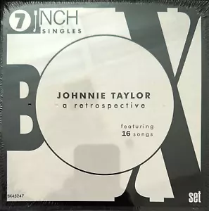 Johnny Taylor Best Of - 7" Singles Box-Set - 8 - 45 rpm singles - (New & Sealed) - Imagen 1 de 4