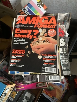 Amiga Format computing Magazine bundle Magazines Lot Of 33 - Image 1 of 4
