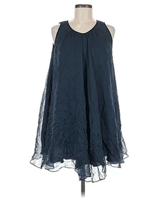 SUPER RARE Rag & Bone USA HANDMADE 100% Silk Half Sun Layered Mini Dress Size 6 - Picture 1 of 9
