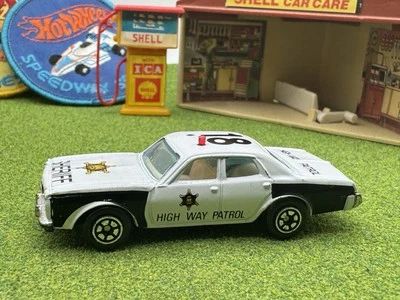 1970's Dodge Monaco Highway Patrol Yatming Sheriff Police Car No 1031 1:64 - Image 1 of 4