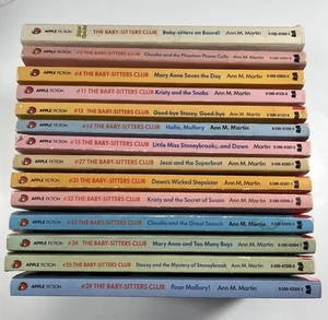 Der Babysitterclub Konvolut 14 Bücher Ann M. Martin Scholastic 1. Auflage - Bild 1 von 6