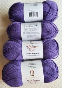 Universal Yarn Uptown DK - Purple Iris - New, Color 147 Lot 7507 - Picture 1 of 1