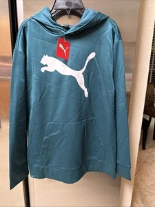 NWT! Puma Big Boys Core Pack Fleece Pullover Hoodie Xl ✨ - Picture 1 of 3