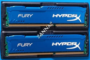 8 GB (2 x 4 GB) DDR3 1333 MHz KIT MEMORIE RAM KINGSTON 1,5V  DIMM PC3 PC DESKTOP - Foto 1 di 21