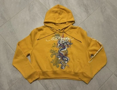 Sudadera con capucha Ed Hardy nueva con etiquetas para mujer "caléndula", nueva, para mujer Foto 1 de 4