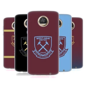OFFICIAL WEST HAM UNITED FC 125 YEAR ANNIVERSARY GEL CASE FOR MOTOROLA PHONES - Picture 1 of 18
