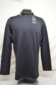 NEW Under Armour ColdGear Fitted Men's Mock in Black size XL - Picture 1 of 10