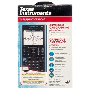 Texas Instruments TI-Nspire CX II Advanced CAS Graphing Calculator "READ" - Picture 1 of 4