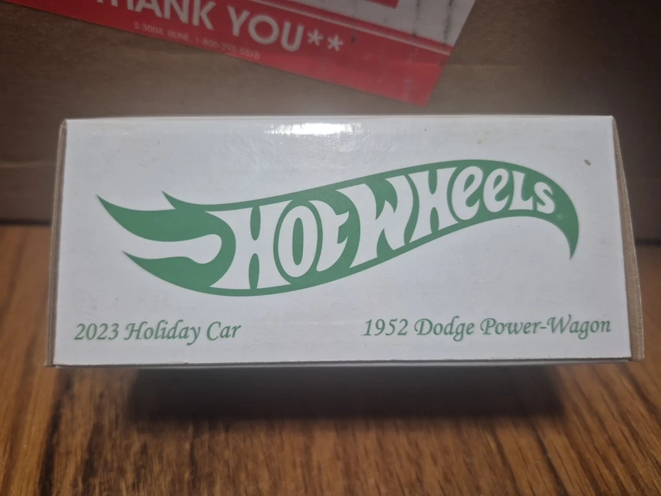 Dodge Power Wagon 1952 Red Line Club exclusivo 2023 Holiday Car Hot Wheels Foto 1 de 1