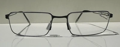 Gafas Kazuo Kawasaki ligeras para hombre rectangulares Gunmetal MP-104 54-18 140 Foto 1 de 4