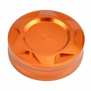 New 1pc Brake Fluid Reservoir Cover Good Cap Orange Fit For RC 125 200 390 14 - Picture 1 of 4