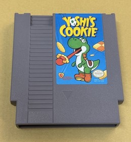 Yoshi's Cookie Nintendo Nes Cleaned & Tested Authentic
