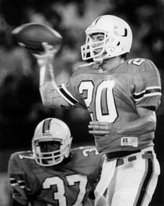 Miami Hurricanes BERNIE KOSAR 8x10 Photo NCAA College Football Print Photograph - Picture 1 of 1
